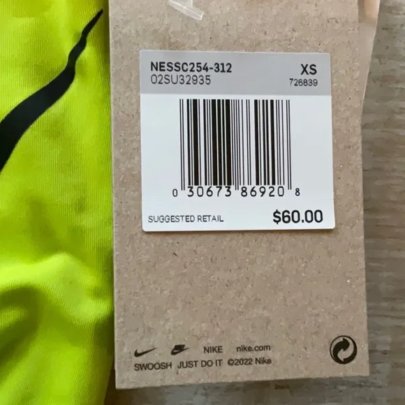 Nike Atomic Green Bathing Suit, Size XS - Picture 7 of 14